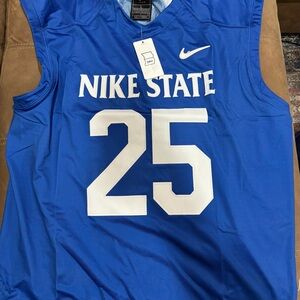 Nike State Blue Sleeveless Jersey